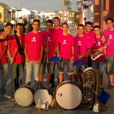 Conjunto Musical Charanga Los Veletas, para animar todo tipo de eventos, ferias, bodas, pasacalles...