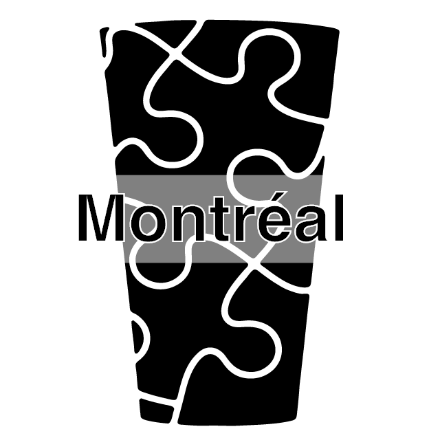 The Montreal branch of @PuzzledPint, a casual event for puzzle lovers on the second Tuesday of every month. Will solve for beer!