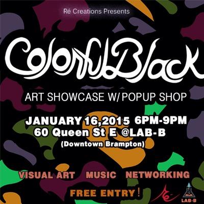 *|ART SHOWCASE GIVING THE YOUTH IN BRAMPTON A PLATFORM TO HIGHLIGHT THEIR WORK|* JAN 16 . 6pm-9pm. RSVP:inquiries@seanre.com DOWNTOWN BRAMPTON @labbrampton