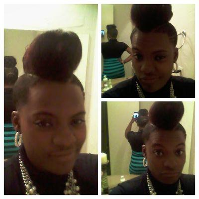 Born from Iniquity,Raised in Glory,To be the woman i am ,. Now lets git it