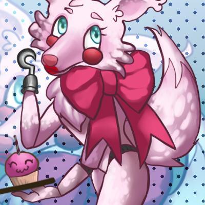 hi this is mangle!! I'm a local mascot at freddy's pizza! #single   best friend @neaguomg