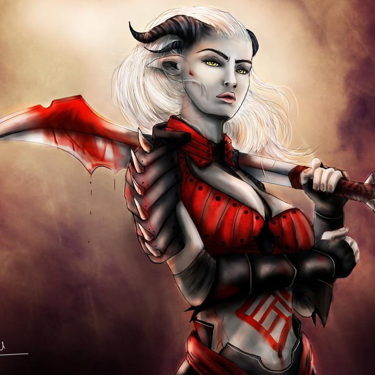 i'm a qunari. better said a tal-vashoth. i was never touched by the qun. #straight #single #MatureContent #DragonAge always in mentions