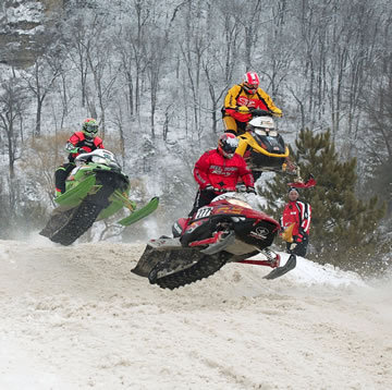 To enjoy all the great things that uniquely involve Wisconsin, and snowmobiling.