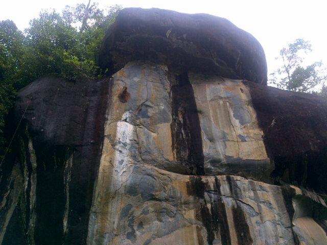 La Piedra de la Virgen en la Gran Sabana. Edo Bolívar