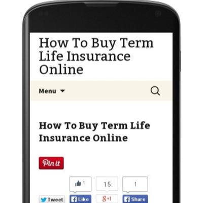 MakeScarsGoAway's profile picture. Learn the correct way to but term life insurance online. Feel free to visit the website for more information.