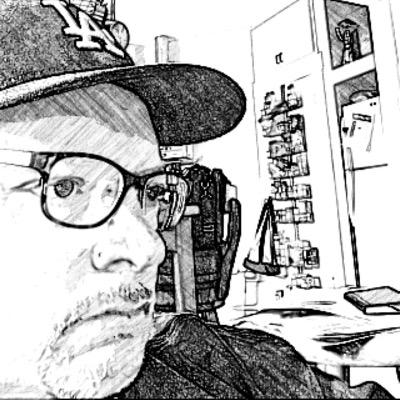 Closeted writer posting sentences from unpublished fiction.