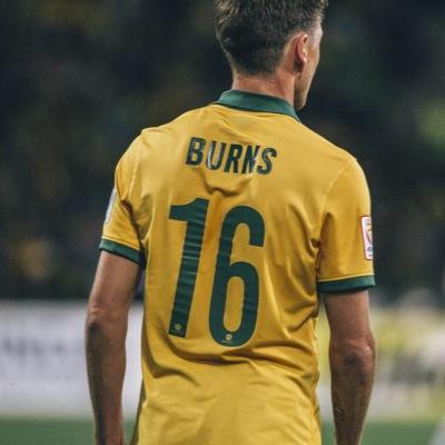 Nathan Burns (born 7 May 1988) Australian international football (soccer) player currently playing for Fc Tokyo