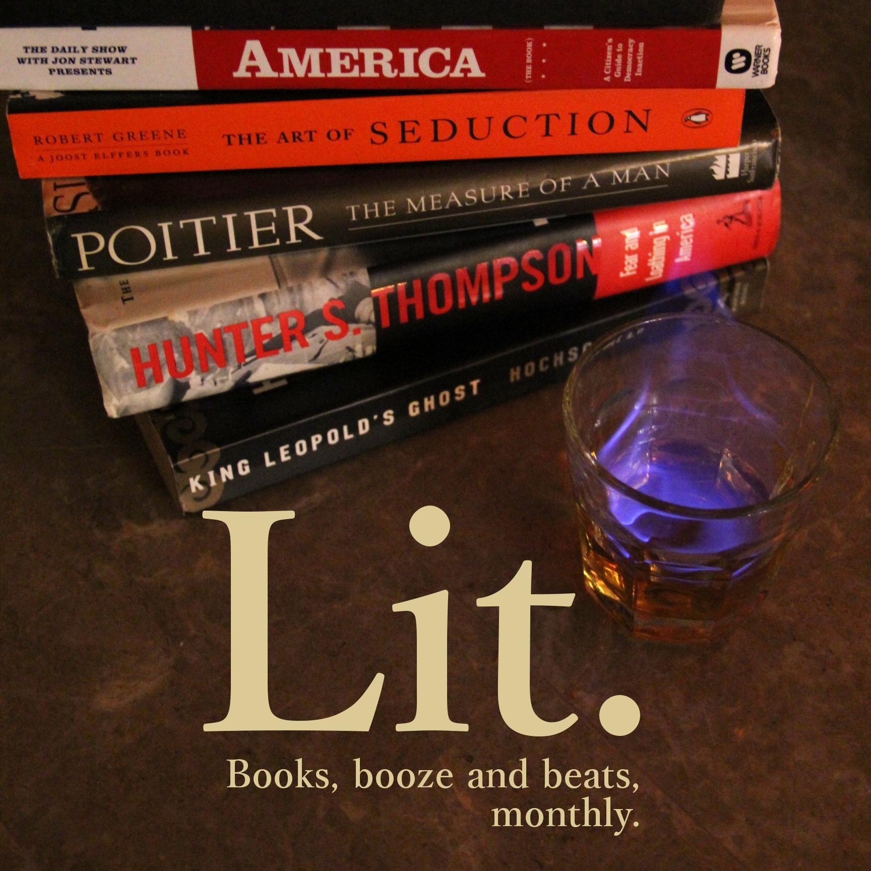 LitAtlanta's profile picture. Lit is a live monthly book club in ATL. With music and alcohol. Books, booze & beats, monthly.
