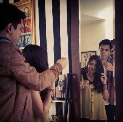@jscmilla as nayla mila at Ganteng-Ganteng Serigala. Saksikan Ganteng-Ganteng Serigala setiap hari pukul 19.30 WIB