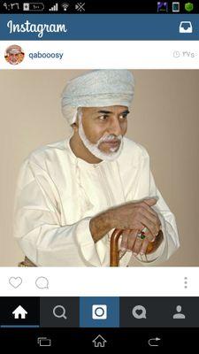 قابوس بن سعيد سلطان عمان