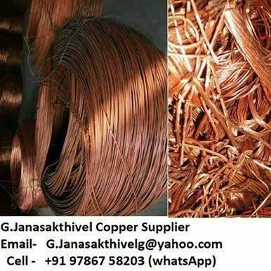 Janasakthi Group (Importer,Copper Supplier)

Cell- +91 9786758203(WhatsApp)