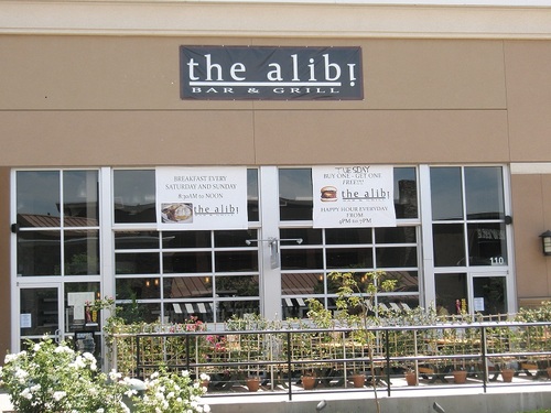 The Alibi Bar and Grill is Corona's first and only Grastropub