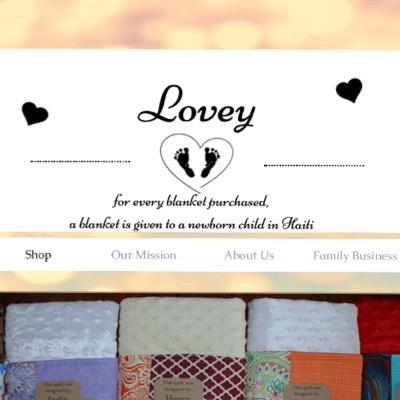For every blanket purchased, a blanket is given to a newborn child in Haiti. Click on the link below to find out more about our mission.