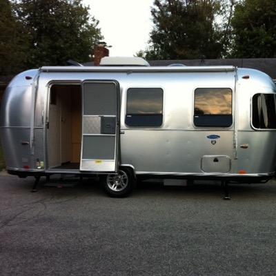 Love camping in our Airstream Bambi.