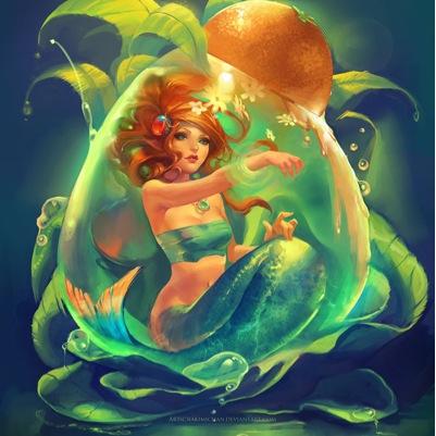 Mermaid, Single, Female. Don't let me fool you. You've been warned. I can become human when I'm dry.