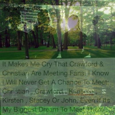 I love the Colliners !! All of them are amazing @WeeklyChris @CrawfordCollins @KirstenCollinsM @KarismaCollins @TheMommaCollins !!! 4/5 follow me on my personal