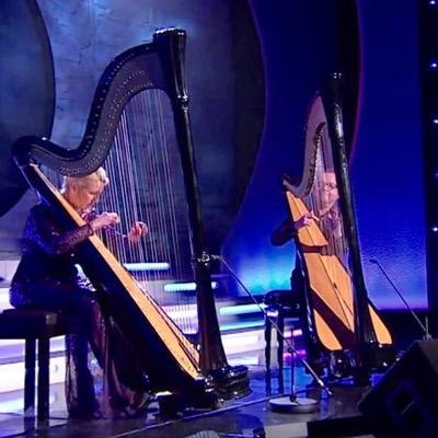 Arpe Dolce is the combining of the talents of two of Wales’ most established & acclaimed Harpists, love Jazz, trad & more. Angharad Wyn Jones & Dylan Cernyw