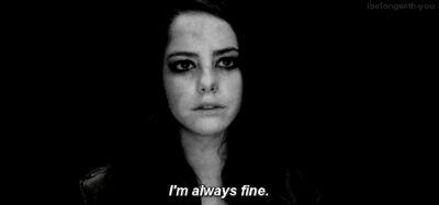 Mental disorders. No one knows I lost my soul long ago.