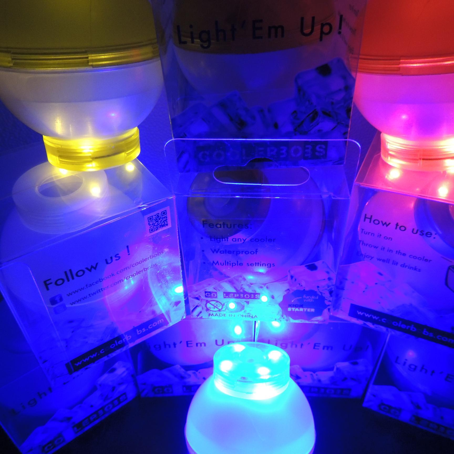 A NEW way to look at your Cooler! Light 'Em Up! #party #light