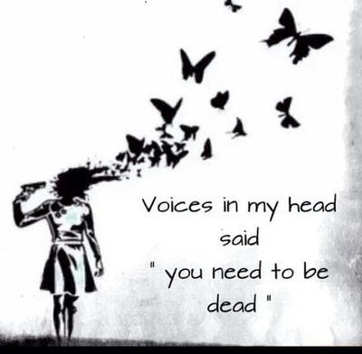 Im not o-fucking-kay! -MCR. Female. Depressed. Anxiety. Alone. No one ever sees my pain. Im already in hell, Its called my life. I'm bi. So homophobes fuck off!