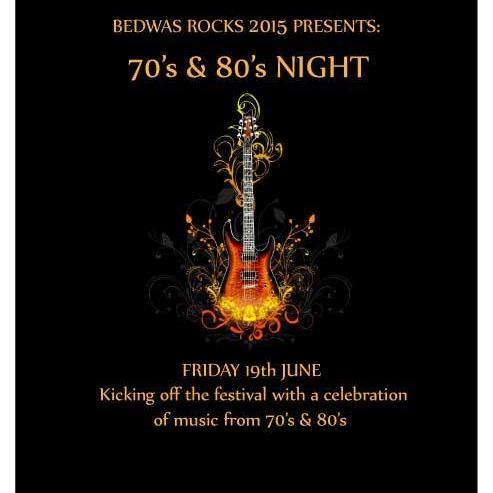 19th & 20th of June 2015,Friday night 70's & 80's rock.Saturday will be the main event with family fun day ,2 stages and bands until late!