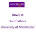 DIG2015 Manchester (@dig2015_sa) Twitter profile photo