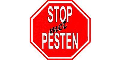 IK STA OP TEGEN PESTEN! HET HOORT NIET EN HET ZOU OOK NIET MOETEN KUNNEN! PESTEN HEEFT ERNSTIGE GEVOLGEN, O.A. ZELFMOORD! PESTEN MOET STOPPEN! HEEFT HET ZIN?