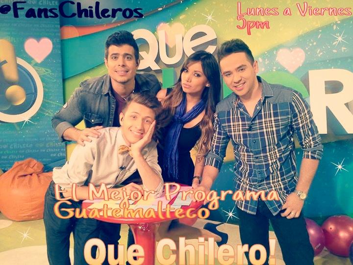 Que Chilero! El Mejor Programa Del Mundo, Solo Por AZTECA GUATE alas 5PM :D No Te Lo Pierdas. *Fans Chileros* (oficial) Grasias A Su Apoyo Gente Linda