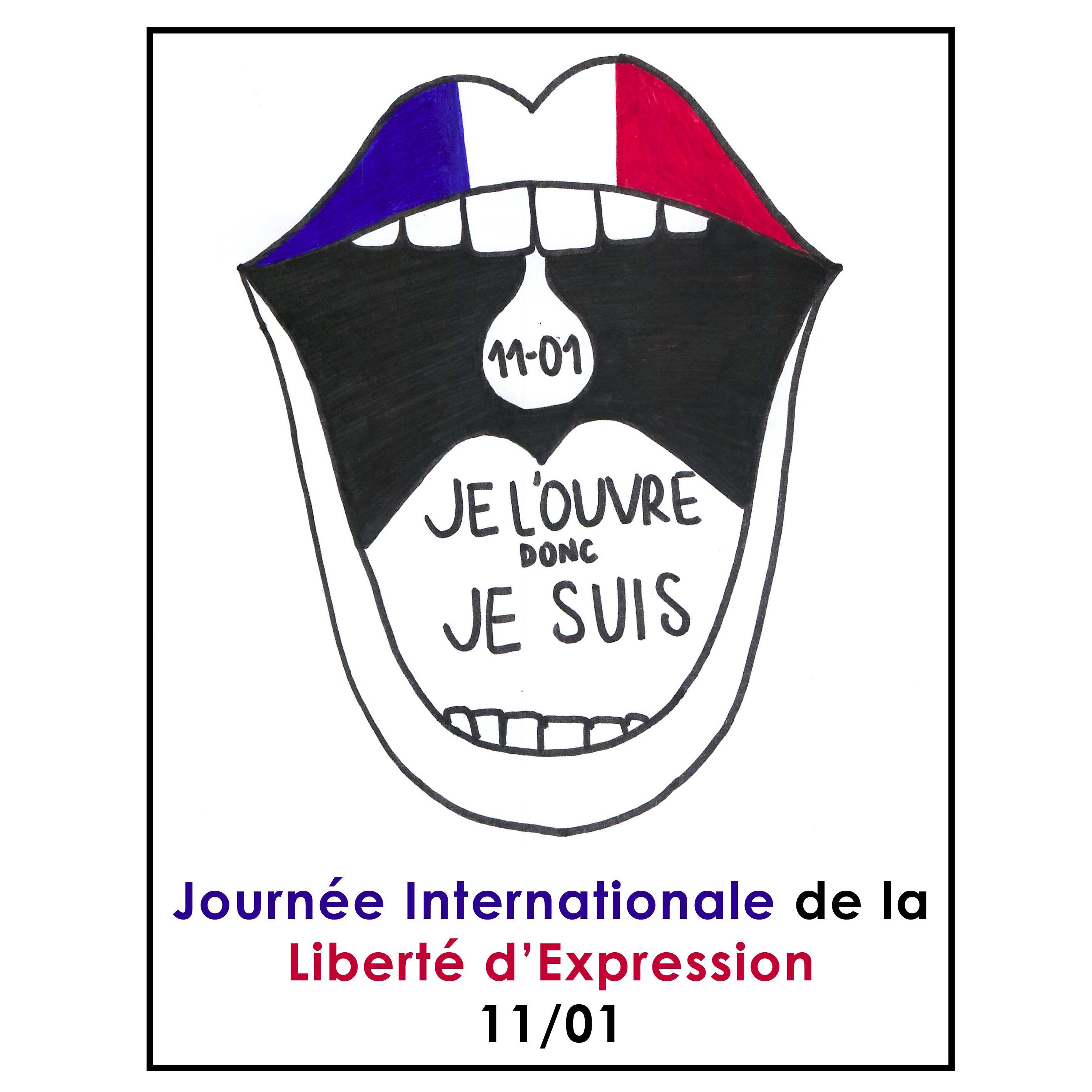 Mobilisez-vous à nos côtés, étudiants de l'EDJ (l'Ecole du Journalisme Nice) pour que naisse la Journée Internationale de la Liberté d'Expression