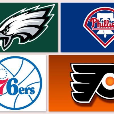 #Eagles #Flyers #Phillies #76ers #Philly