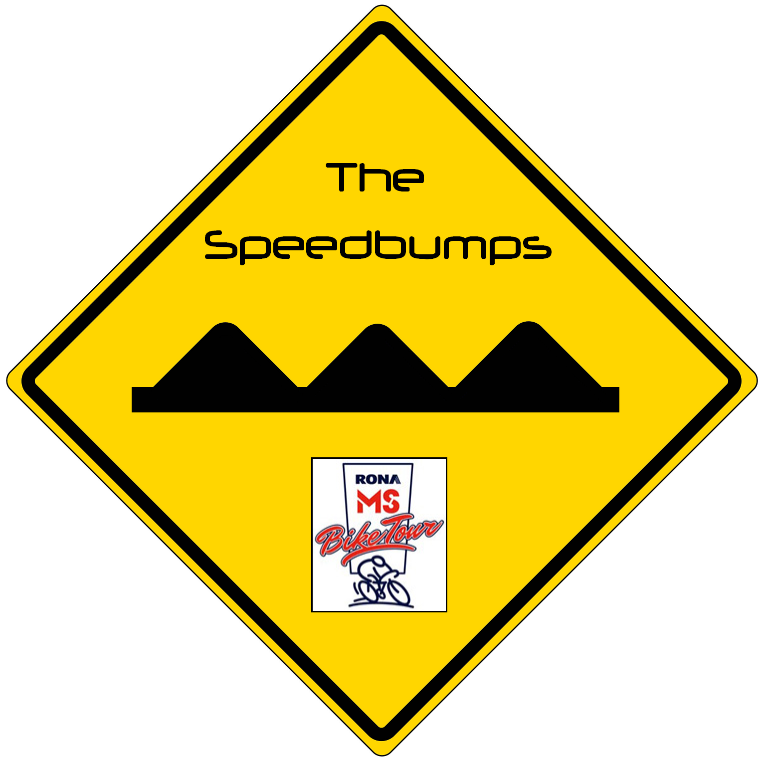 The Speedbumps are a fun-loving team, fundraising and biking in the MS Bike run each year, with the goal of helping to end MS.