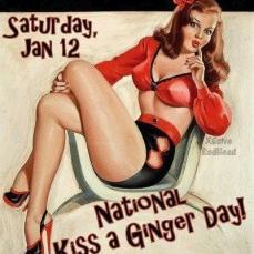 Ginger's best day of the year is fixed: it's gonna be each 12th of January. Enjoy ! kissagingerday@gmail.com