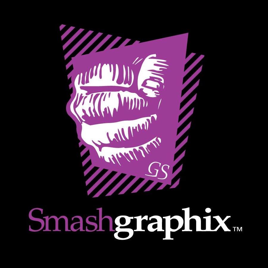 Created in 1993, Smashgraphix creates prints for corporations, cities, high school and college athletic teams.