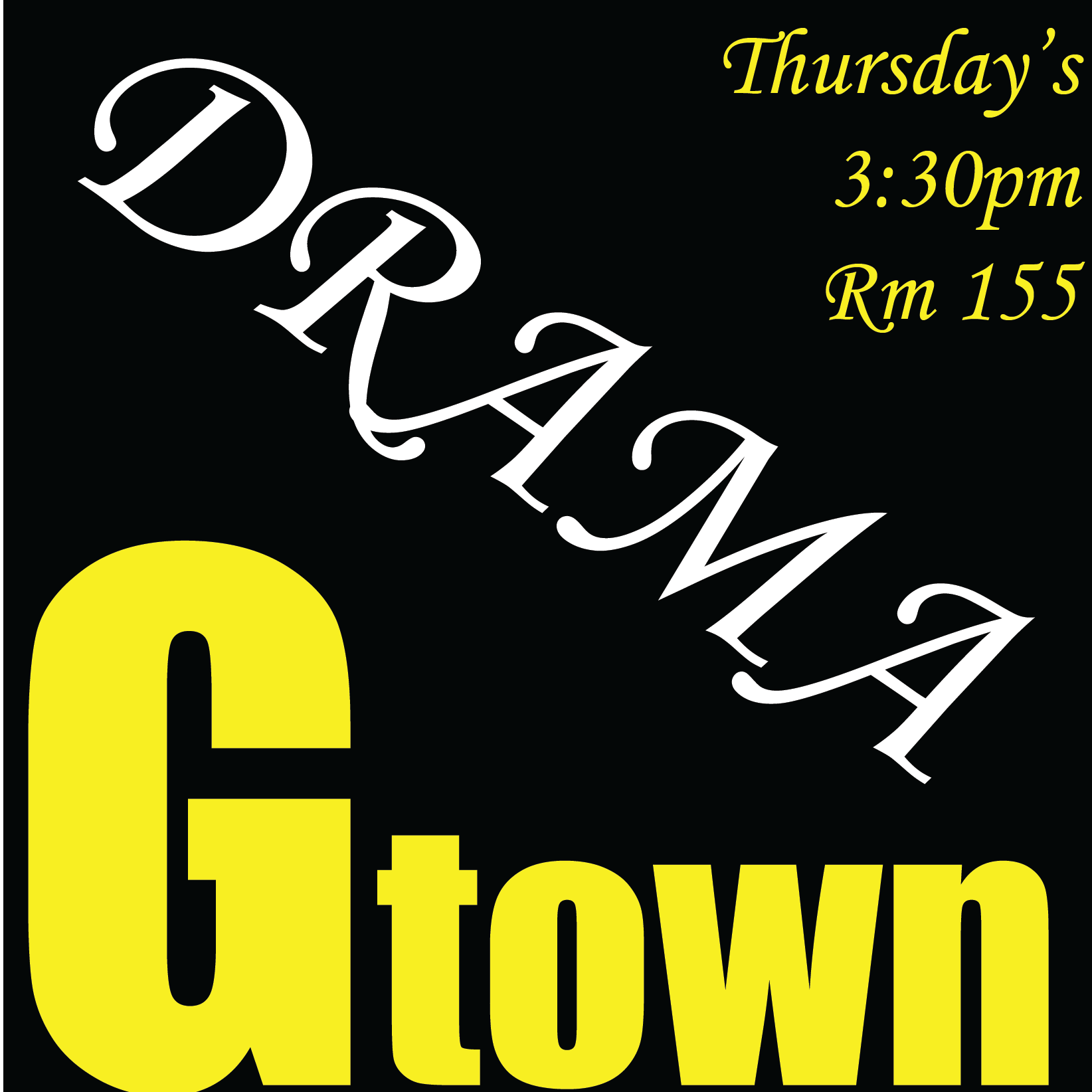 GtownDramaClub's profile picture. 