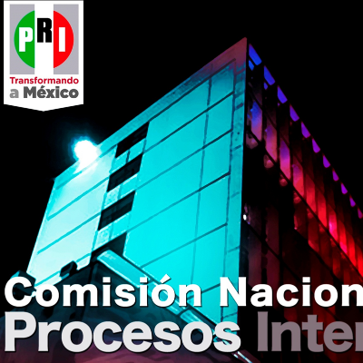 Comisión Nacional de Procesos Internos del PRI. Perfil Acreditado. No es un estrado oficial.