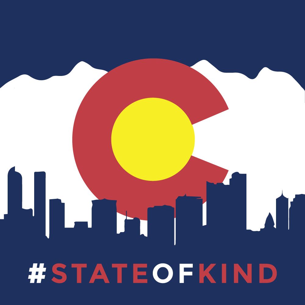 #StateOfKind Challenge! CO schools, businesses & individuals join to collectively perform 10,000 random acts of kindness. Post your acts with #StateOfKind