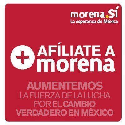 Morena la esperanza del estado de Mexico!!