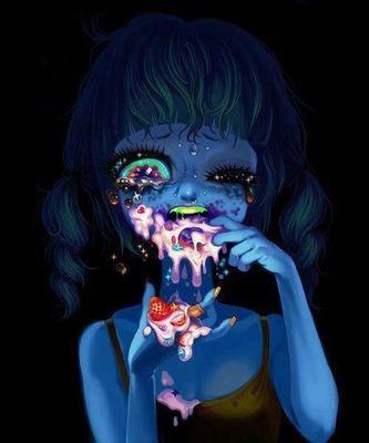 Yo quise ser feliz, soñar despierto y sonreir, y me caì. Espejos, reflejos, complejos.