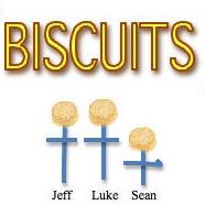 Three dope dudes dish out their meaty gravy for your doughy biscuits. 'They're like carbs to my ears.' -Paula Dean