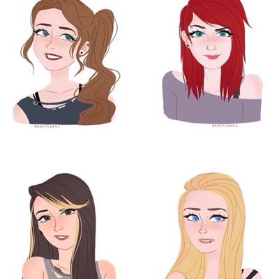 DM or tweet in photos of yourself, or a friend, for the chance to be the weekly issued #GirlSOS , inspired by the drawings of @MareFlares .