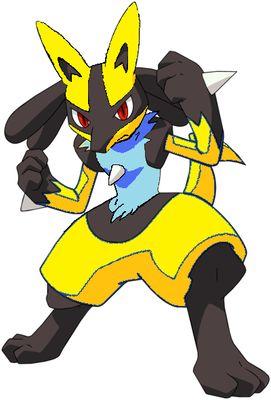 Just a shiny male lucario