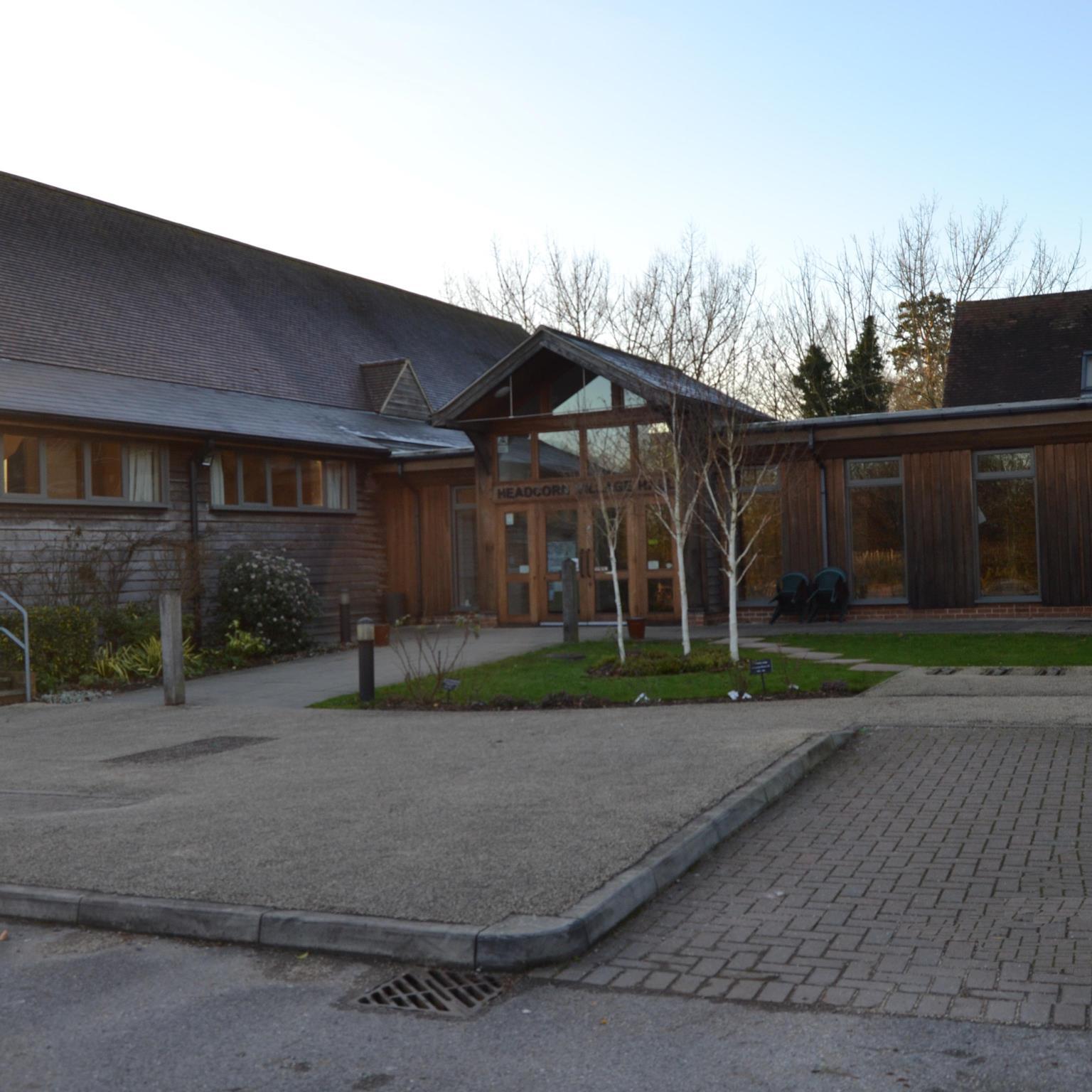 A busy community hall in the Weald of Kent.