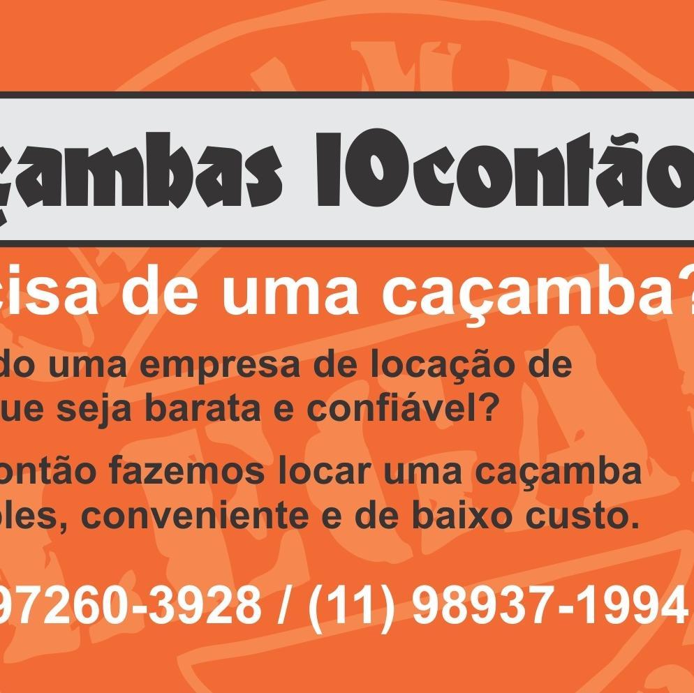 Solução em caçambas.