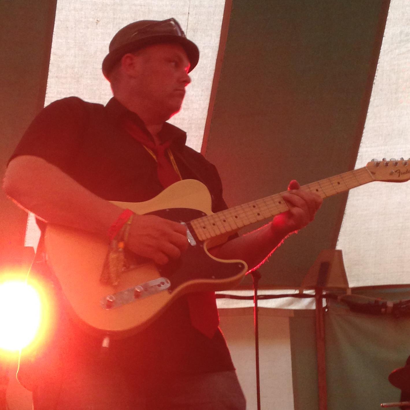 Guitar mangler for Swampgrass and Nick Parker and The False Alarms..