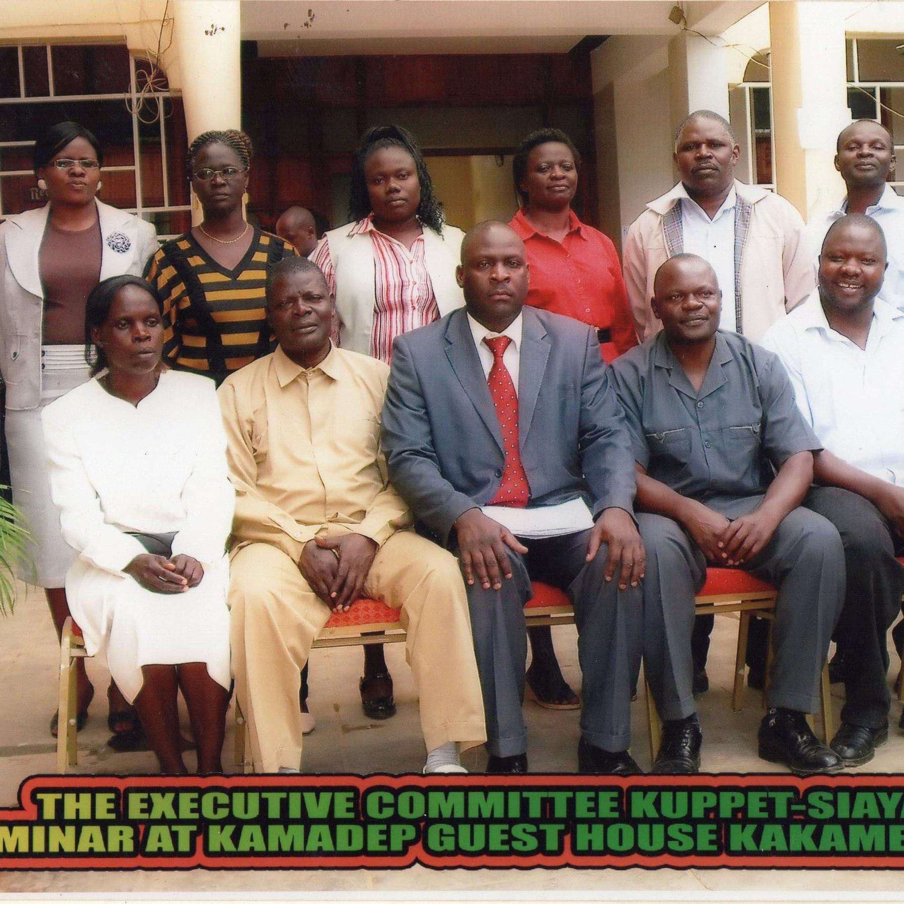 Background
Kenya Union of Post Primary Education Teachers (KUPPET) was registered in 1998 to respond to challenges of sectoral representation among teachers. I