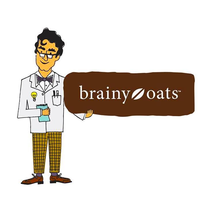 Brainy Oats is Grain for the Brain!
Our Grab & Go Oatmeal is All Natural, Kosher Certified and under 300 calories.