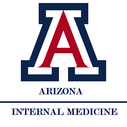 University of Arizona  
Department of Medicine 
#1 source for students, trainees, and faculty regarding internal medicine and primary care news and events