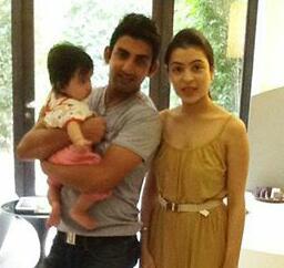 ️️Madly In Love With @GautamGambhir Meri Jaan Love @natashagambhir2 My Angel My World Is Incomplete Without Gautam And Natasha GG Love You Too The Core️️