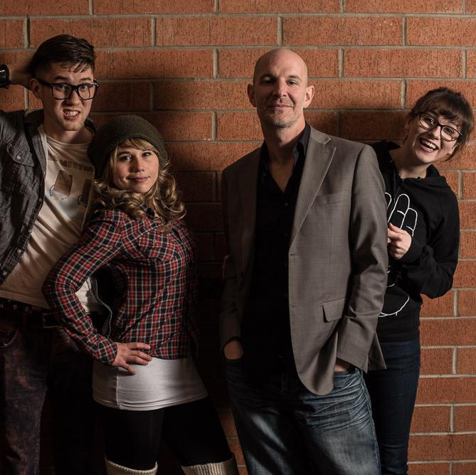 The exploits of playwright Phil, novelist Becky, screenwriter Jeff, and web writer Zoe in their ad hoc support group.
