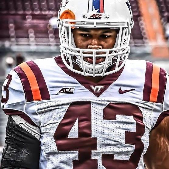 #HokieNation Defensive End #43 #VT16